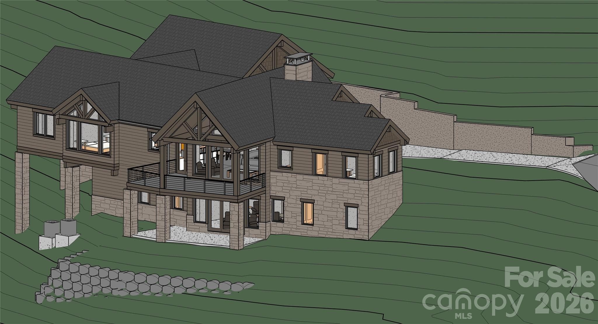 Single Family Residence at TBD Cedar Leaf Lane, Laurel Park, photo 4 of 6