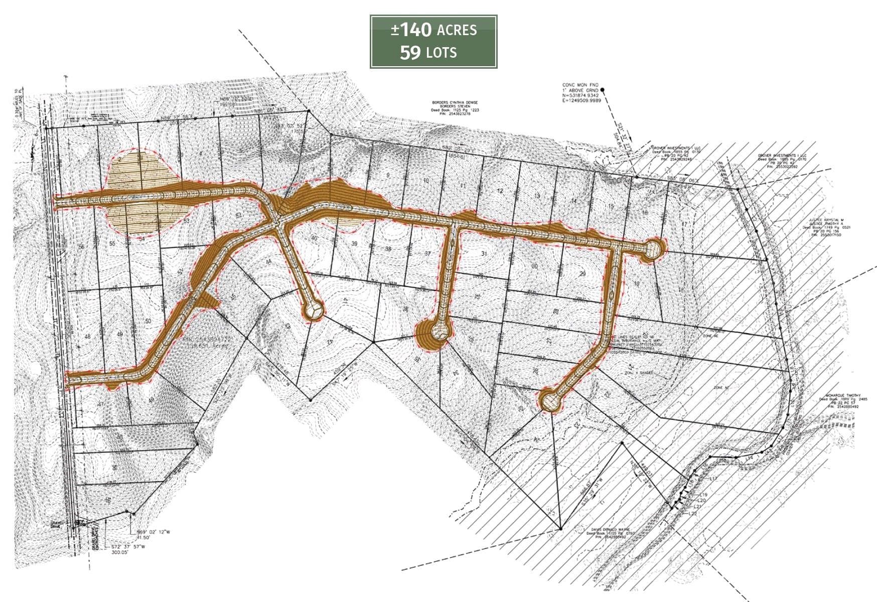 Proposed Estates - 2957 Blacksburg Road, Grover