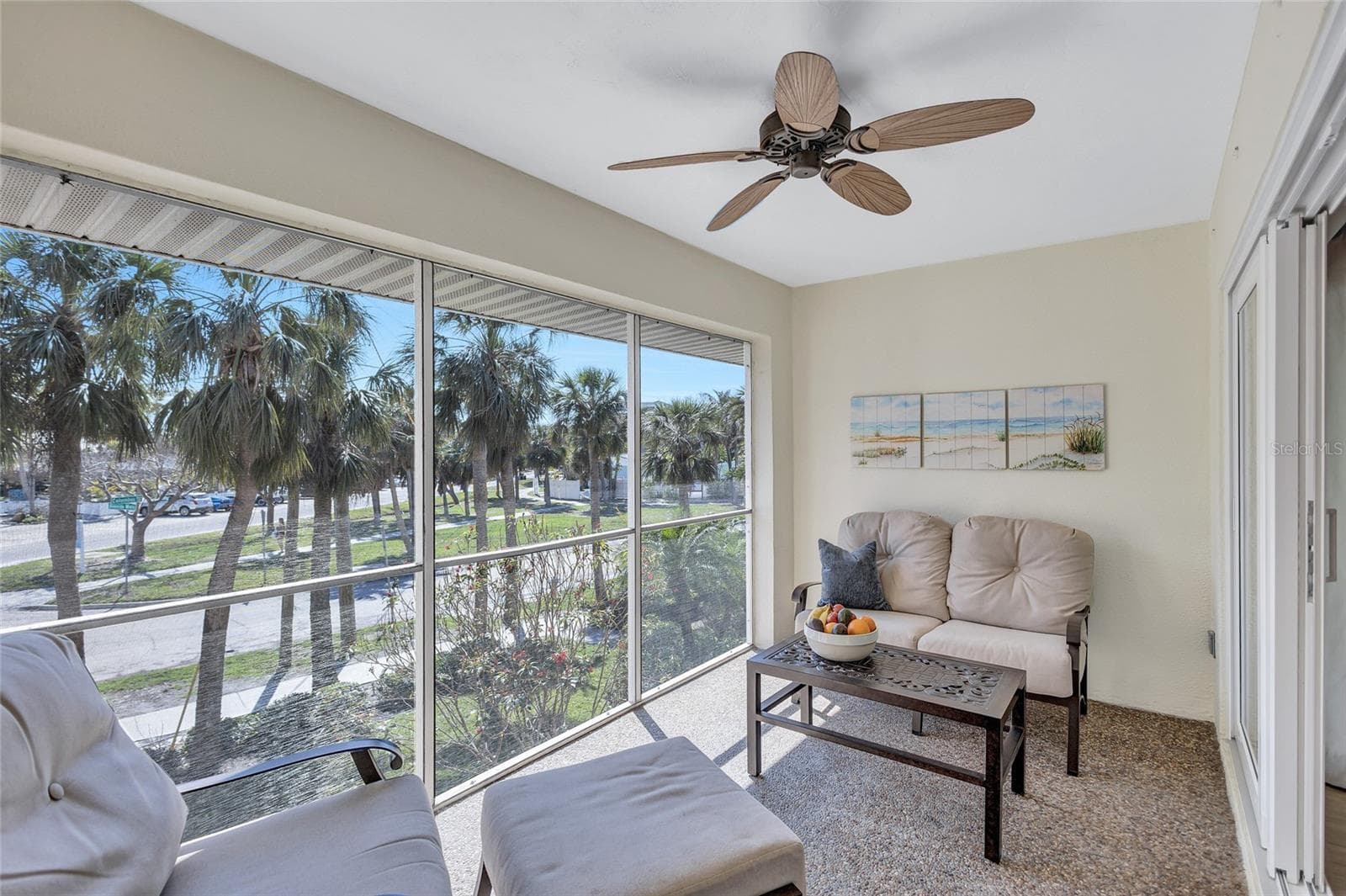 Screened in lanai - 137 AVENIDA MESSINA #3, SARASOTA