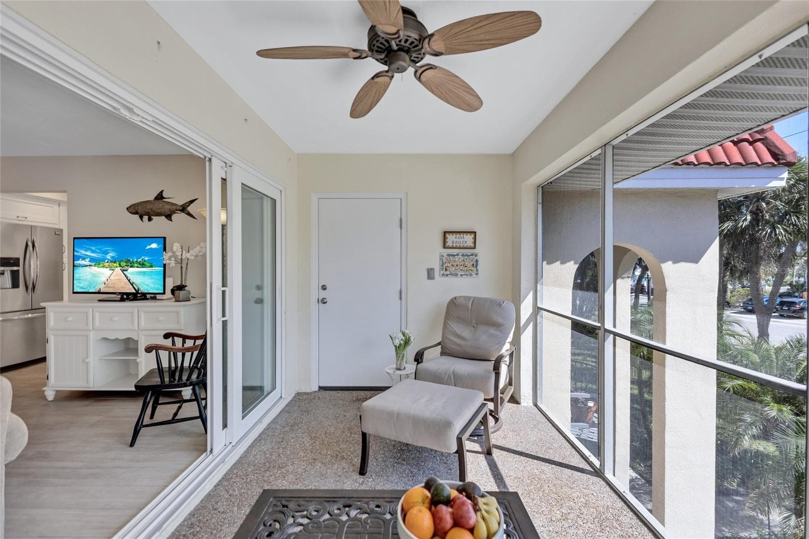 Screened in lanai - 137 AVENIDA MESSINA #3, SARASOTA