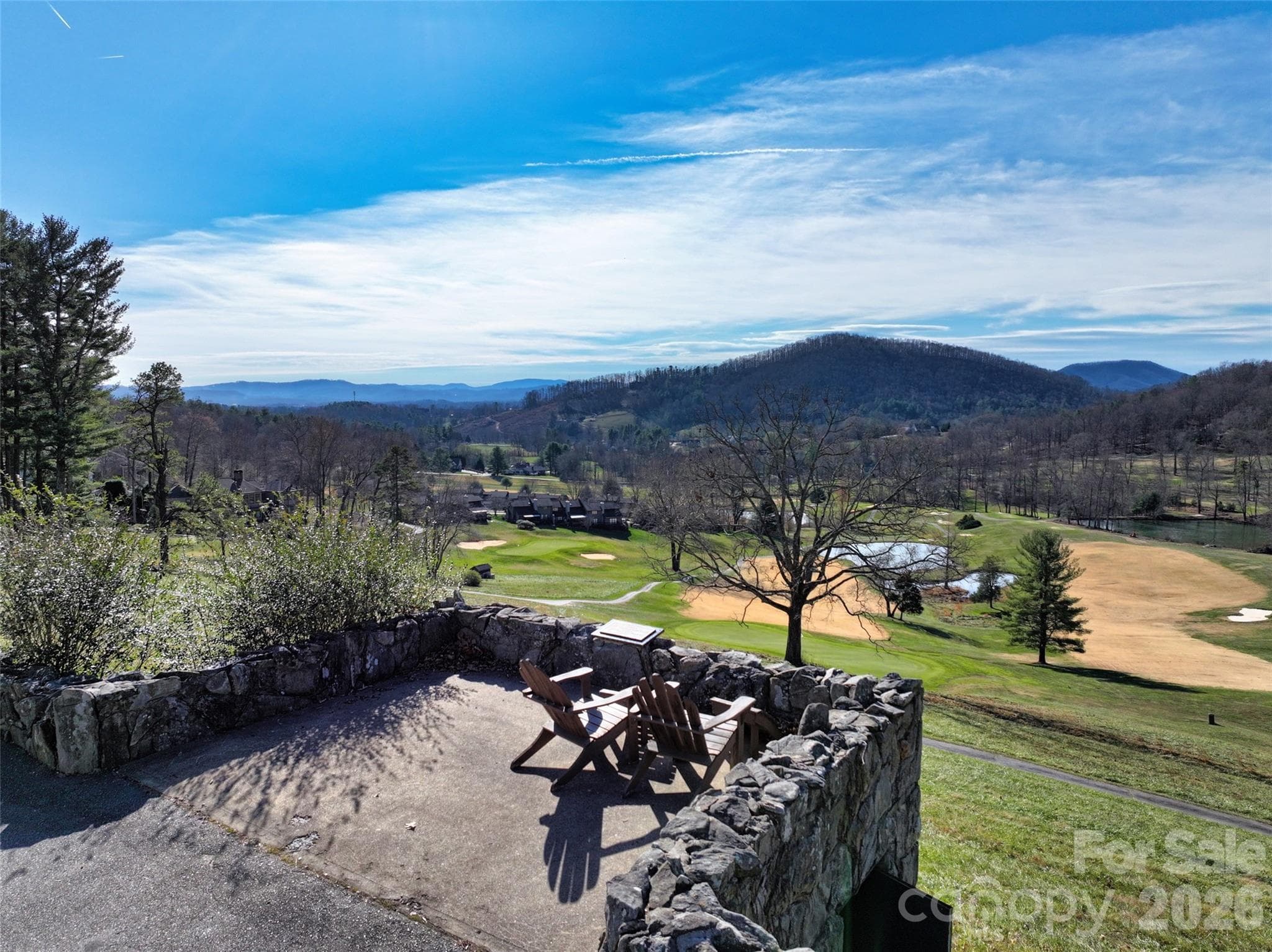 Stunning year round views from the clubhouse ( golf membership can be purchased separately) - 9999 Walnut Drive, Mills River