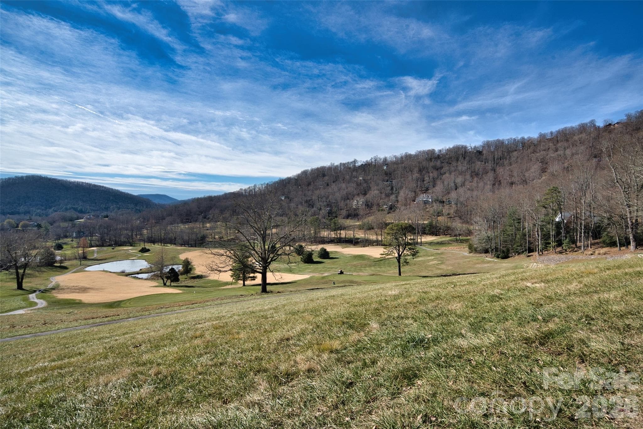 Shot of the lovely Chestnut Mountain Golf Course ( amenity can be purchased separately) - 9999 Walnut Drive, Mills River