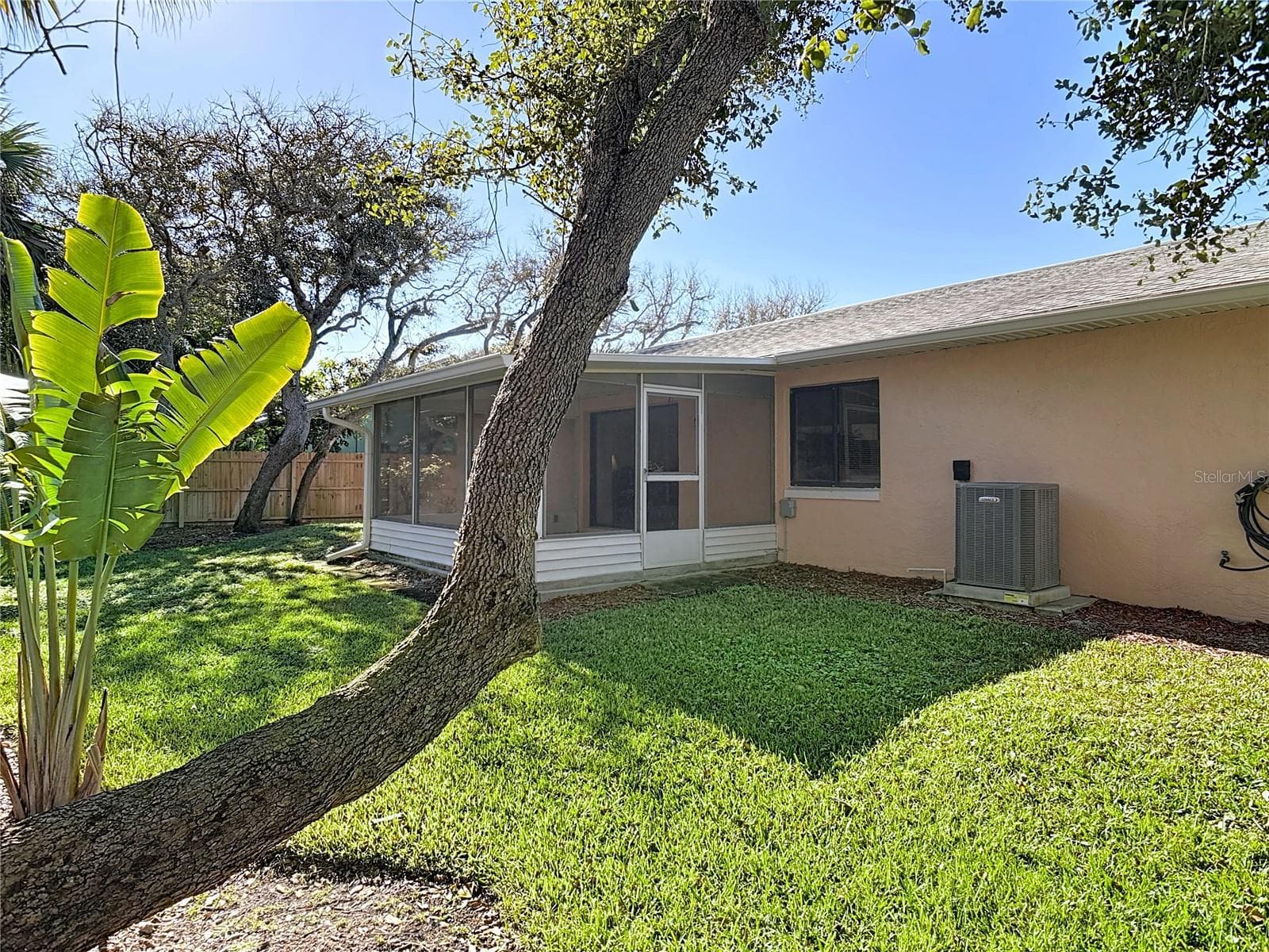 fenced back yard - 4761 RIVERGLEN BLVD, PONCE INLET