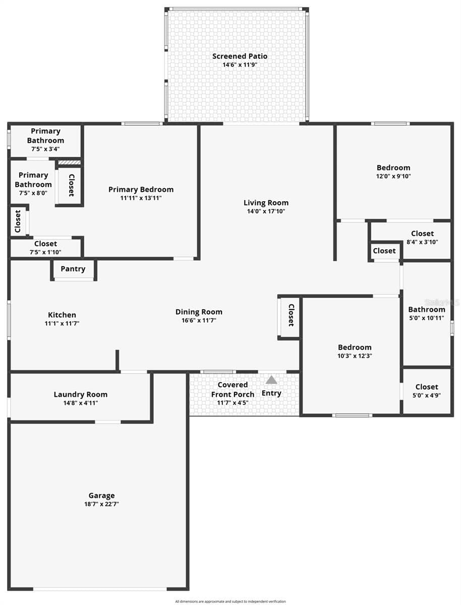 floor plan - 4761 RIVERGLEN BLVD, PONCE INLET