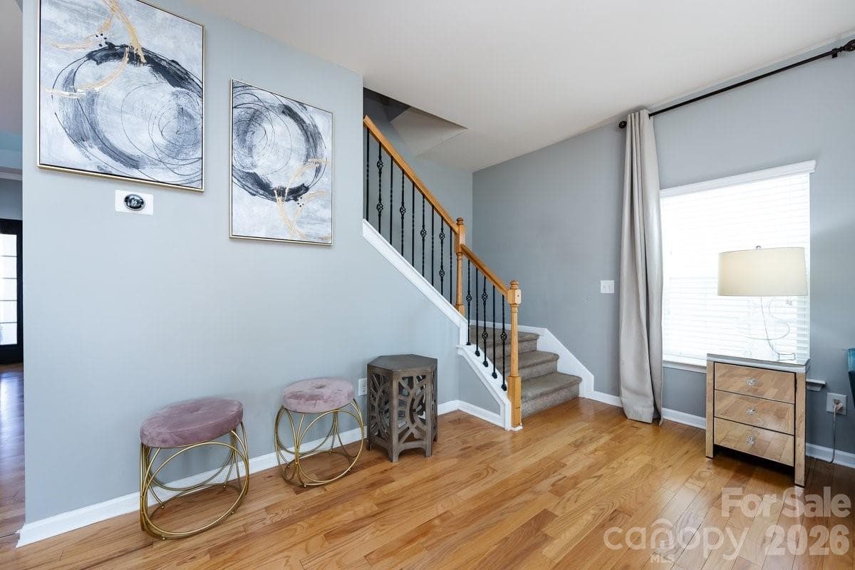 Back steps from Great Room - 8931 Happiness Road, Harrisburg
