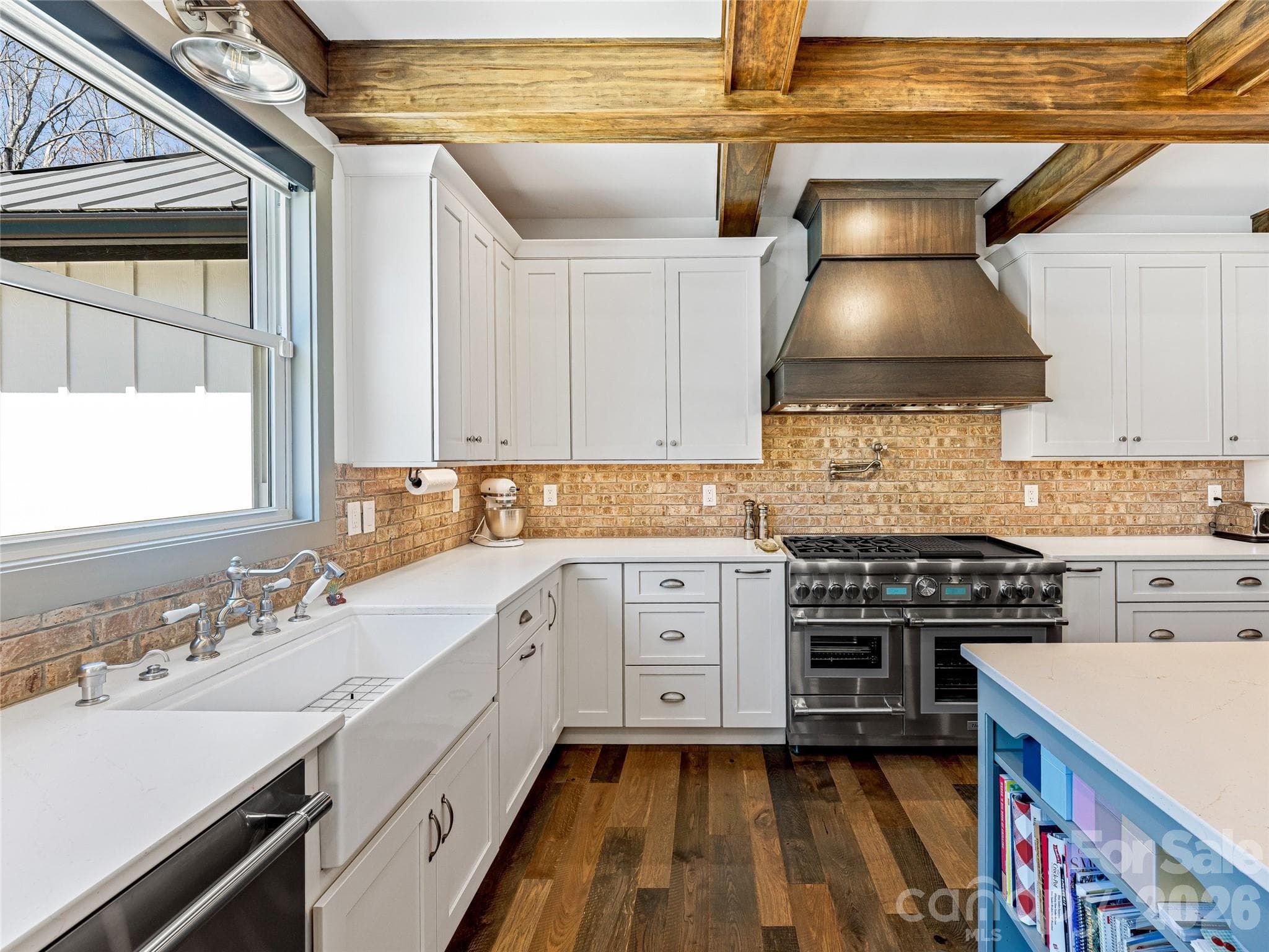 Farmhouse sink and top-rated appliances! - 59 W Bradford Hill Road, Mills River