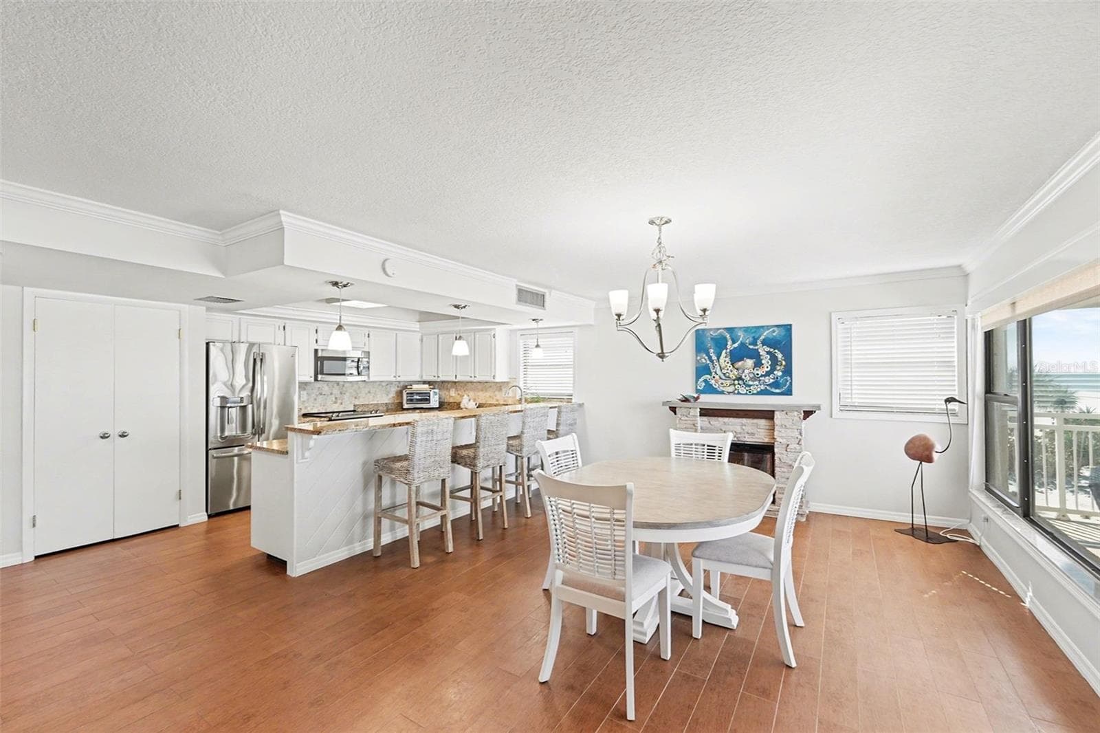 Enjoy your pantry, large kitchen and entertainment bar adjacent to an oversized dining room for intimate or large gatherings. - 19936 GULF BLVD, INDIAN SHORES