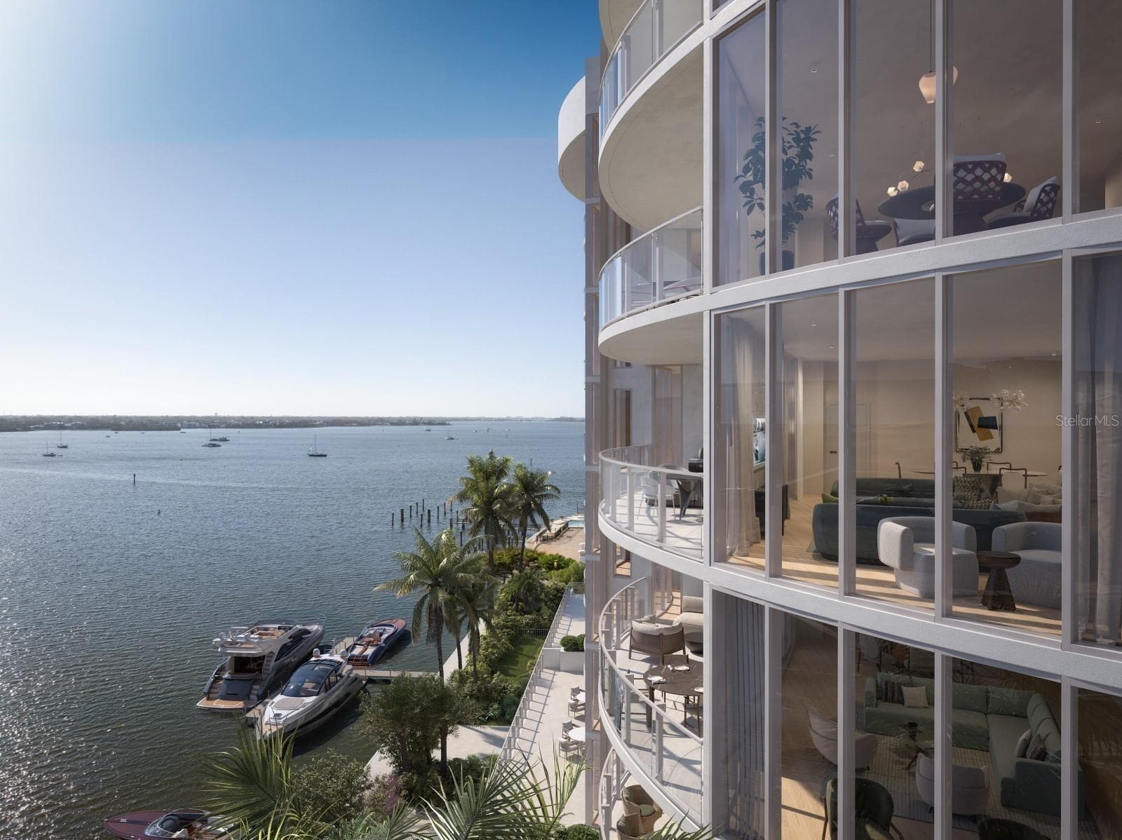 Artist Rendering Exterior - 590 GOLDEN GATE POINT #706, SARASOTA