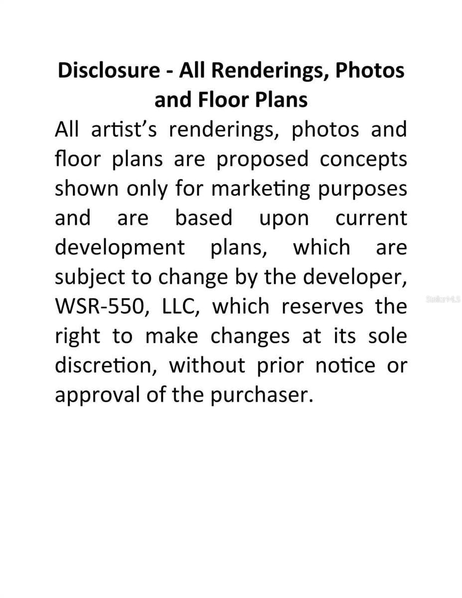 Disclaimer - 550 GOLDEN GATE POINT #702, SARASOTA