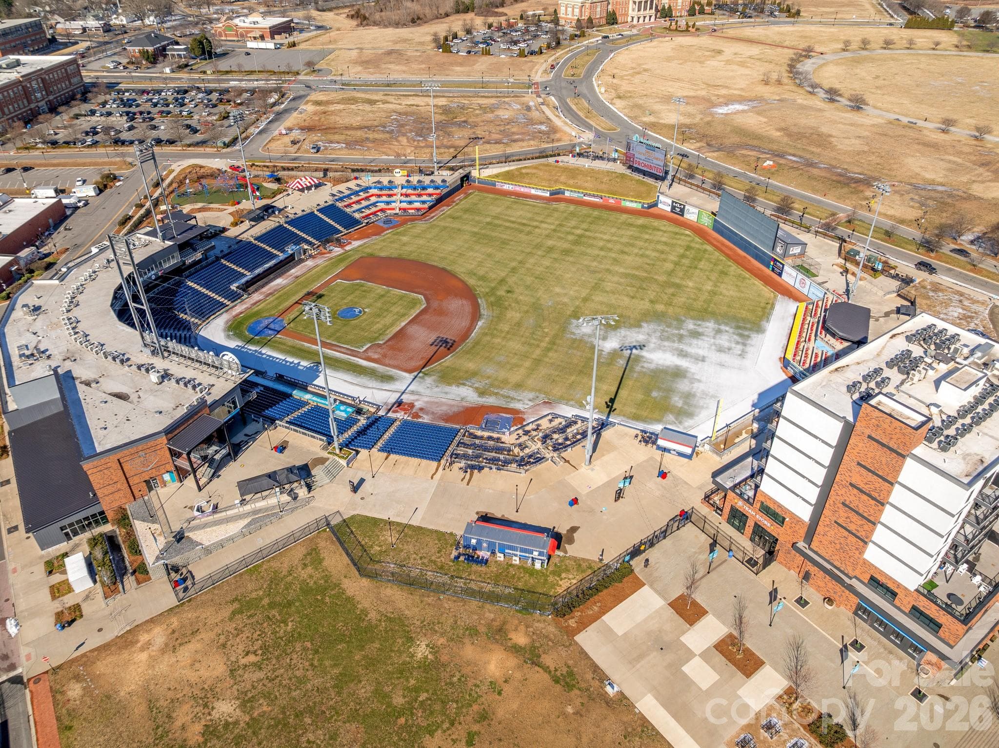 Baseball stadium in downtown Kannapolis - Acreage, Kannapolis