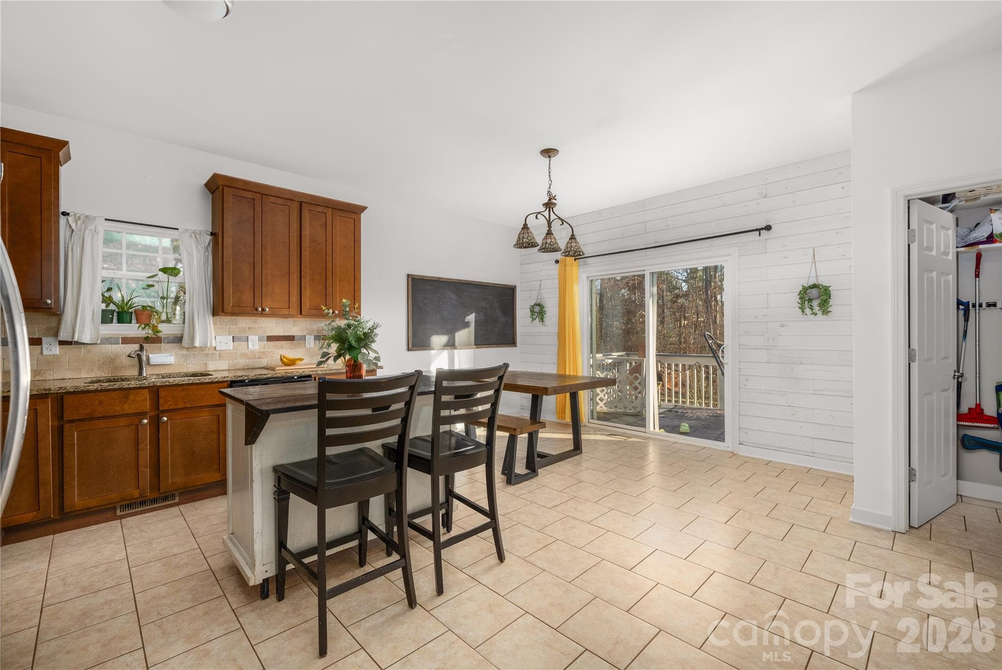 Kitchen is large and perfect for entertaining - 107 Barndale Drive, Troutman