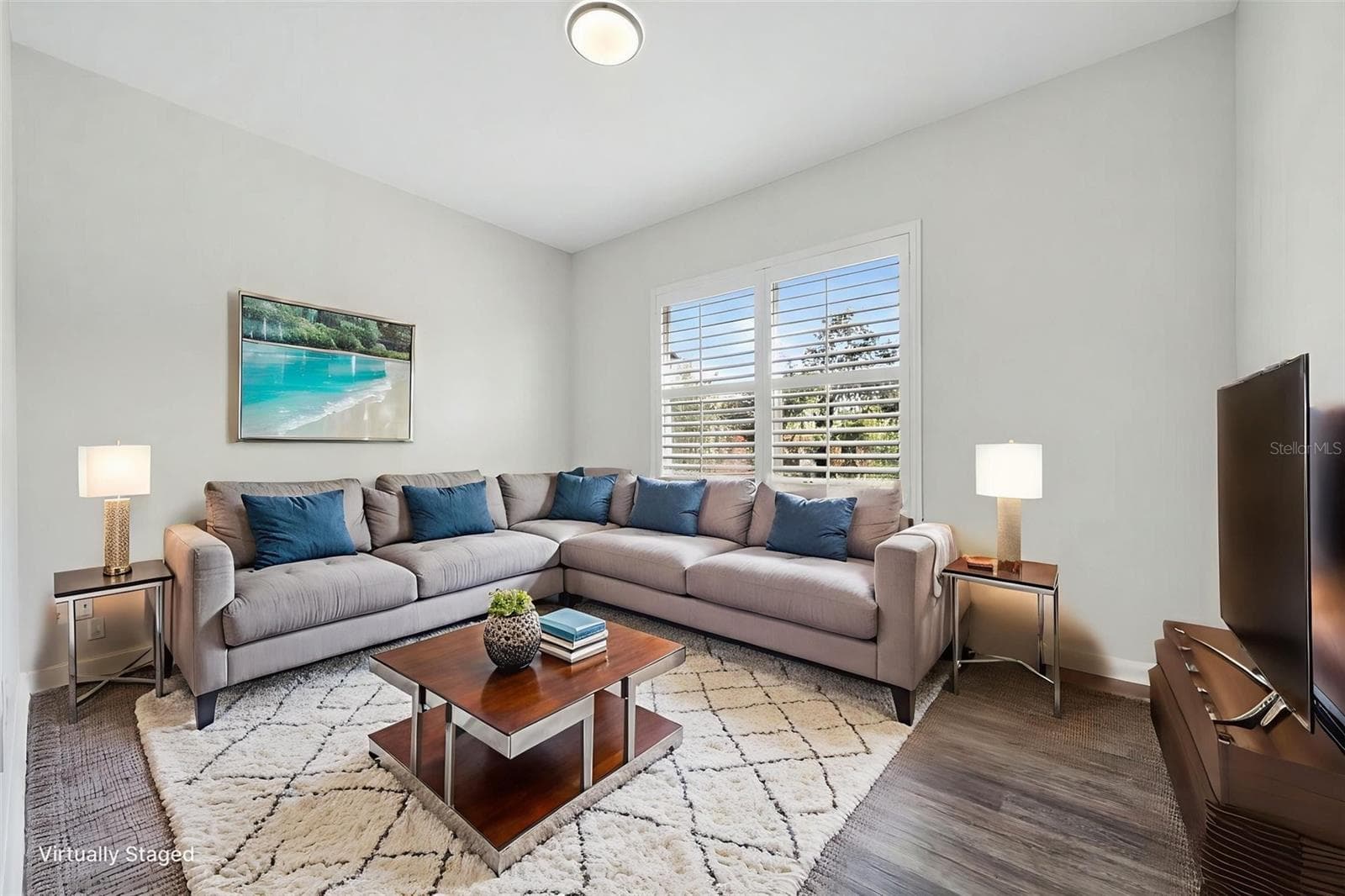Bonus Room/ upstairs living room extra bedroom - 8111 SANTA ROSA CT, SARASOTA