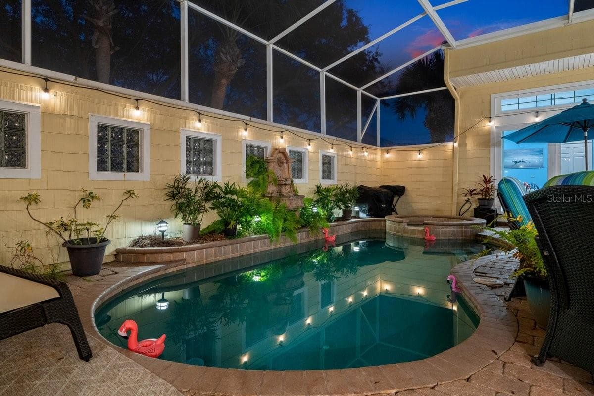 Enclosed Courtyard - 4606 OAK HAMMOCK CT #4606, PONCE INLET