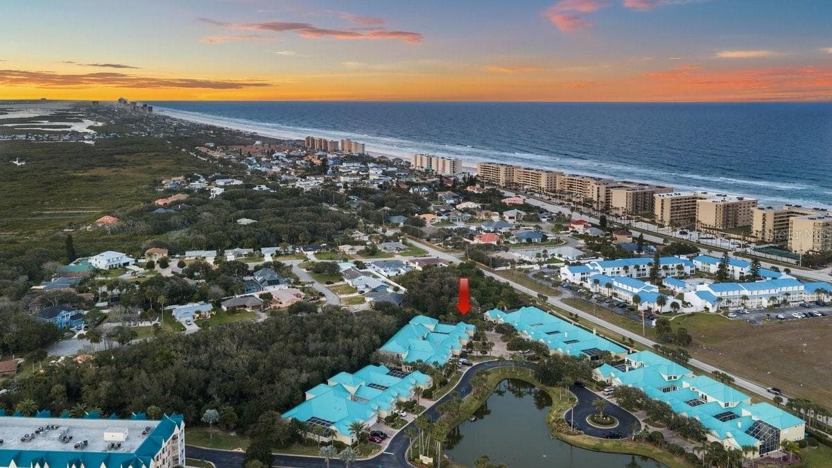 Aerial View - 4606 OAK HAMMOCK CT #4606, PONCE INLET
