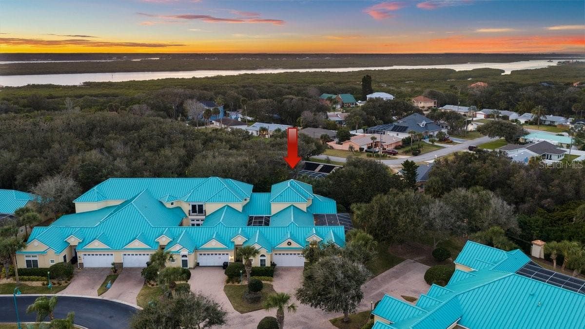 Aerial View - 4606 OAK HAMMOCK CT #4606, PONCE INLET