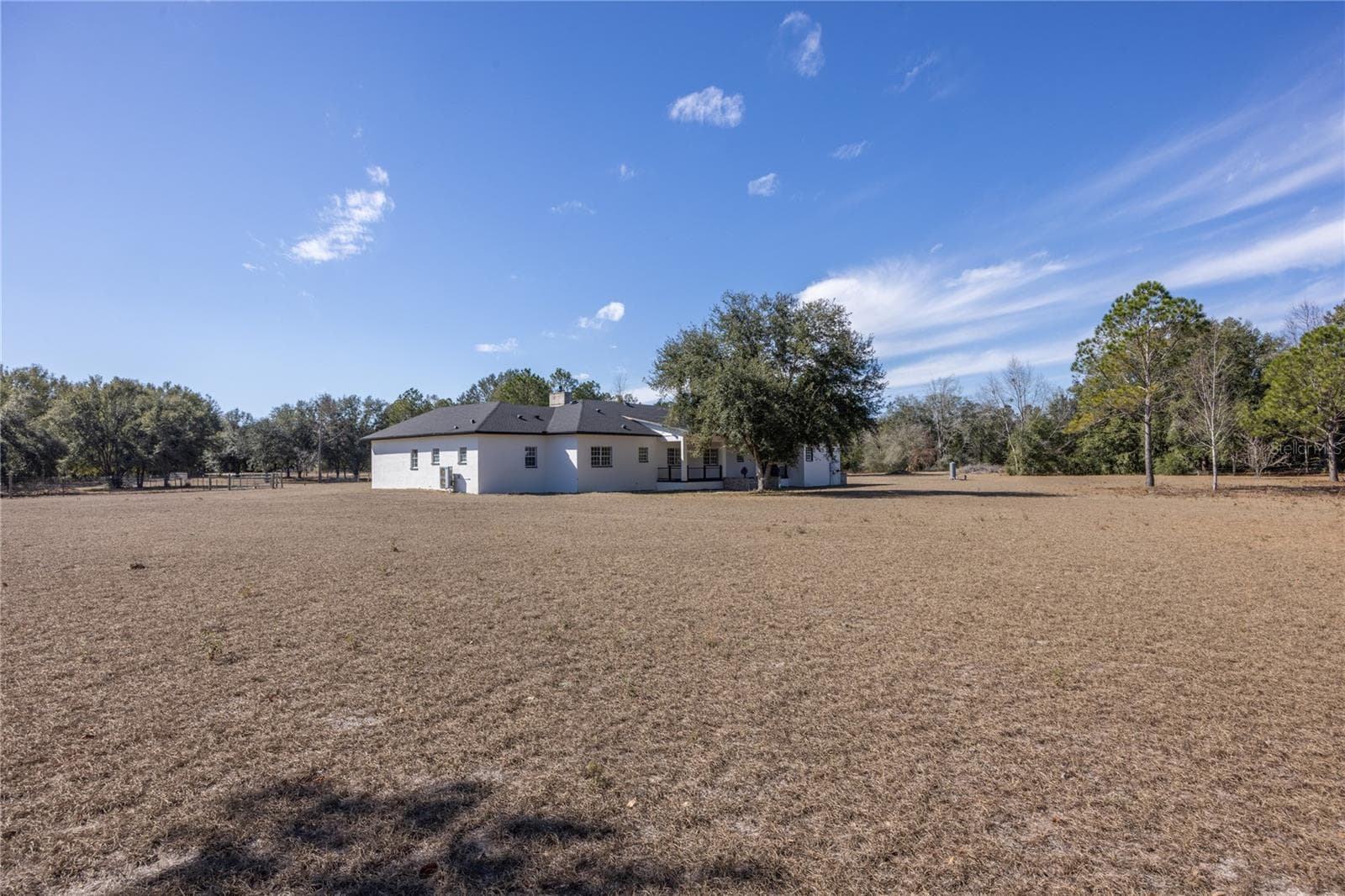 Back yard view - 12456 155TH PL, LIVE OAK