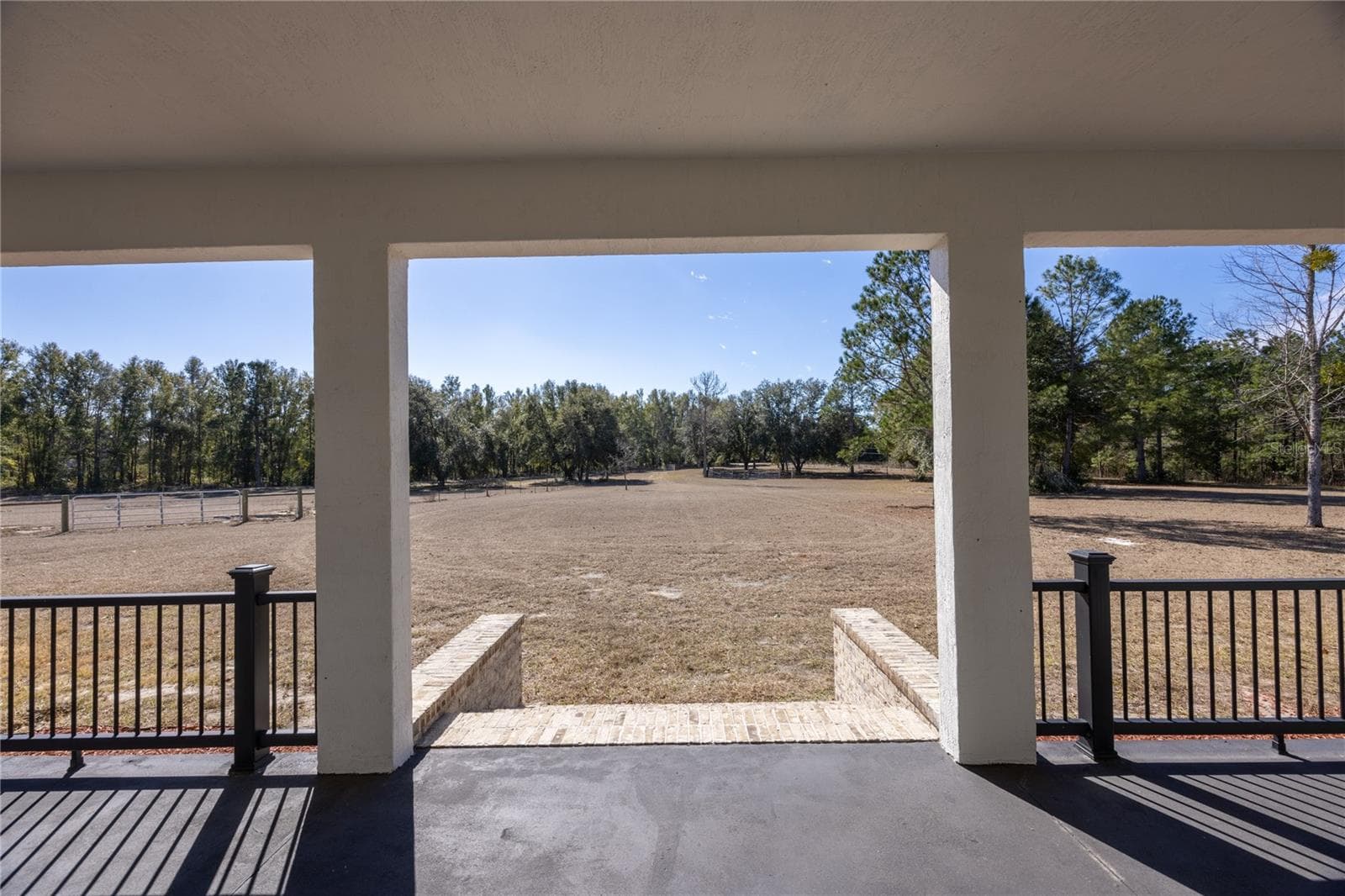 View off front porch - 12456 155TH PL, LIVE OAK