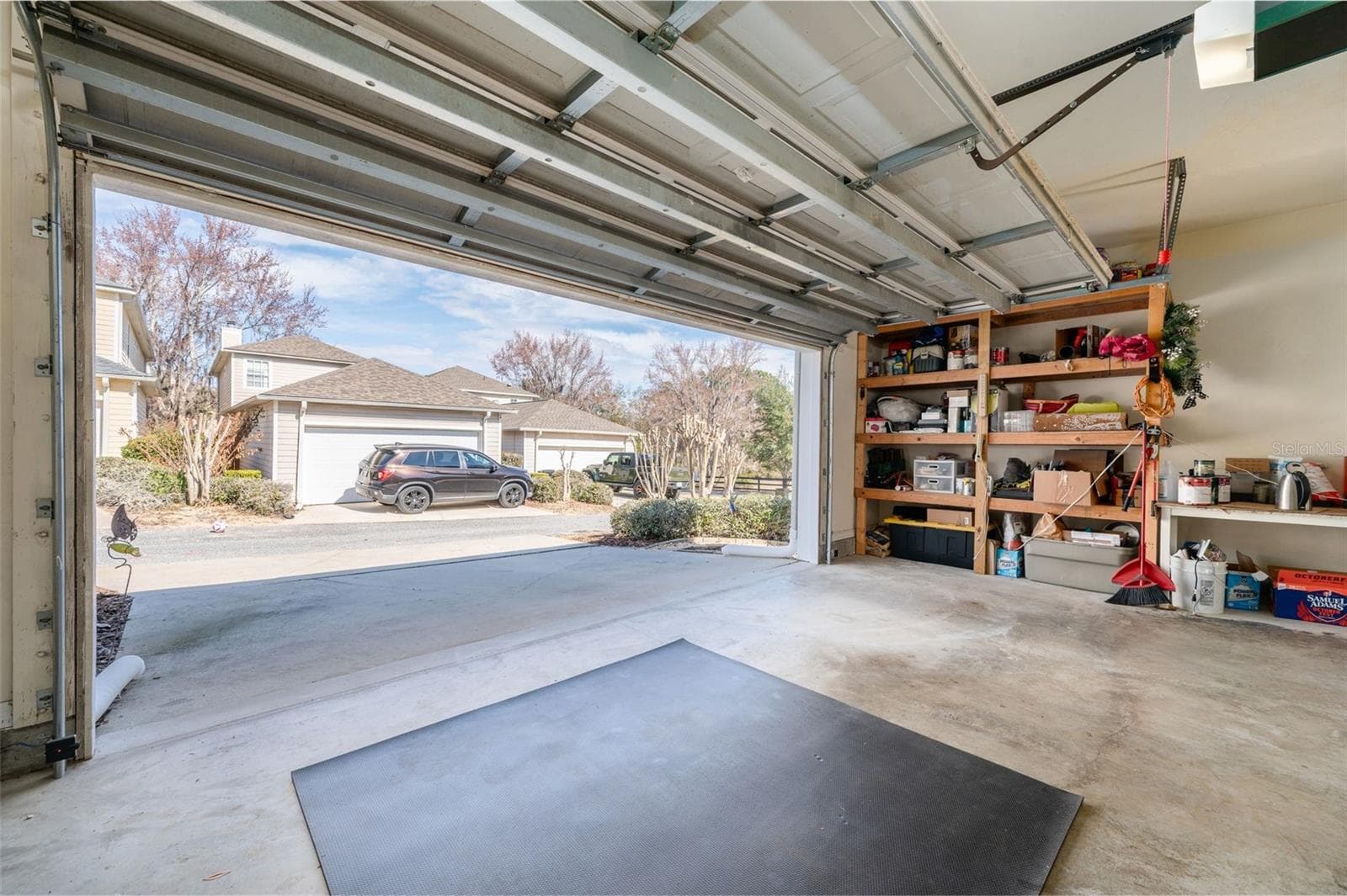 Garage shelving for extra storage - 11550 NW 17TH PL, GAINESVILLE