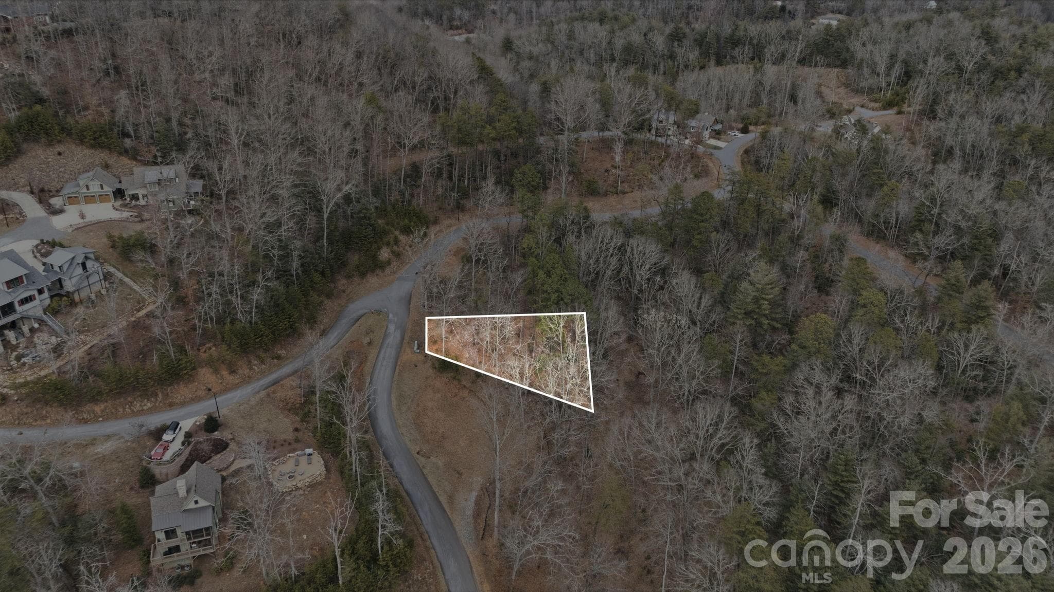 Lot from above - 22 River Club Drive, Cullowhee
