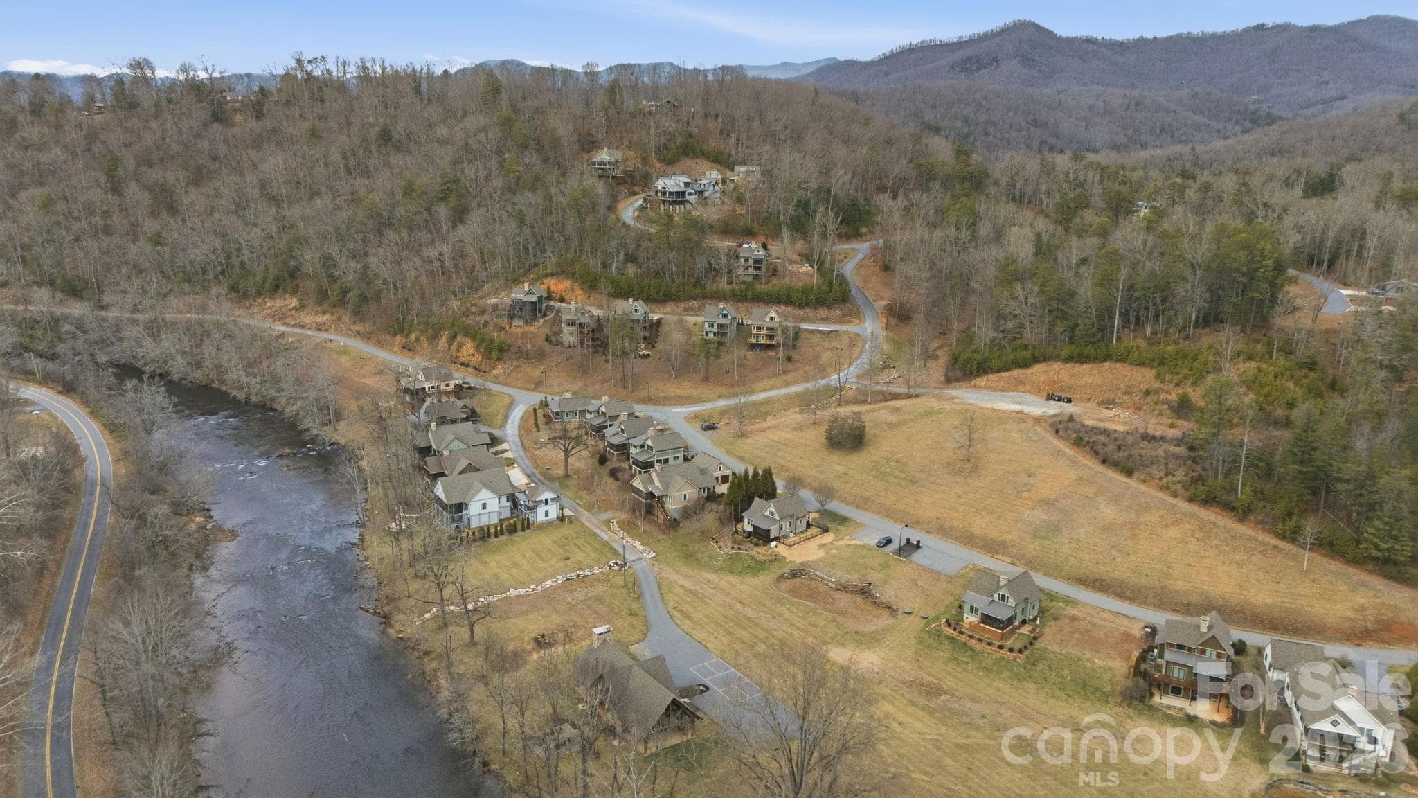 Tuckasegee River and subdivision - 22 River Club Drive, Cullowhee