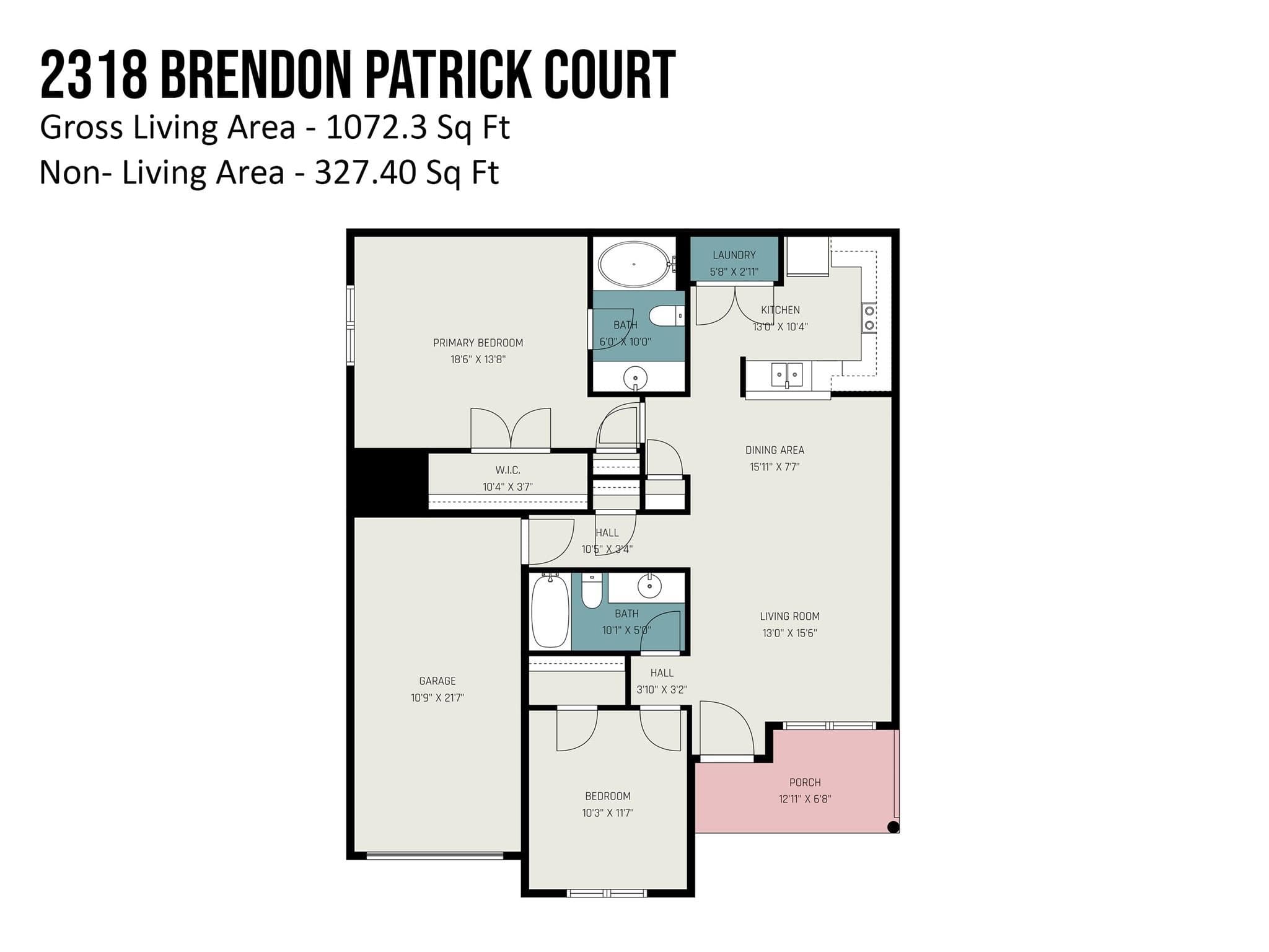 Condominium at 2318 Brendon Patrick Court, Charlotte, photo 17 of 18