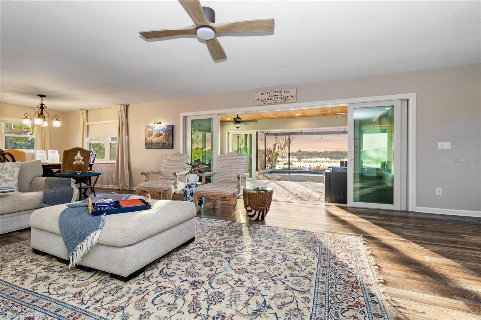Living room - 601 LAKE PANSY DR NW, WINTER HAVEN
