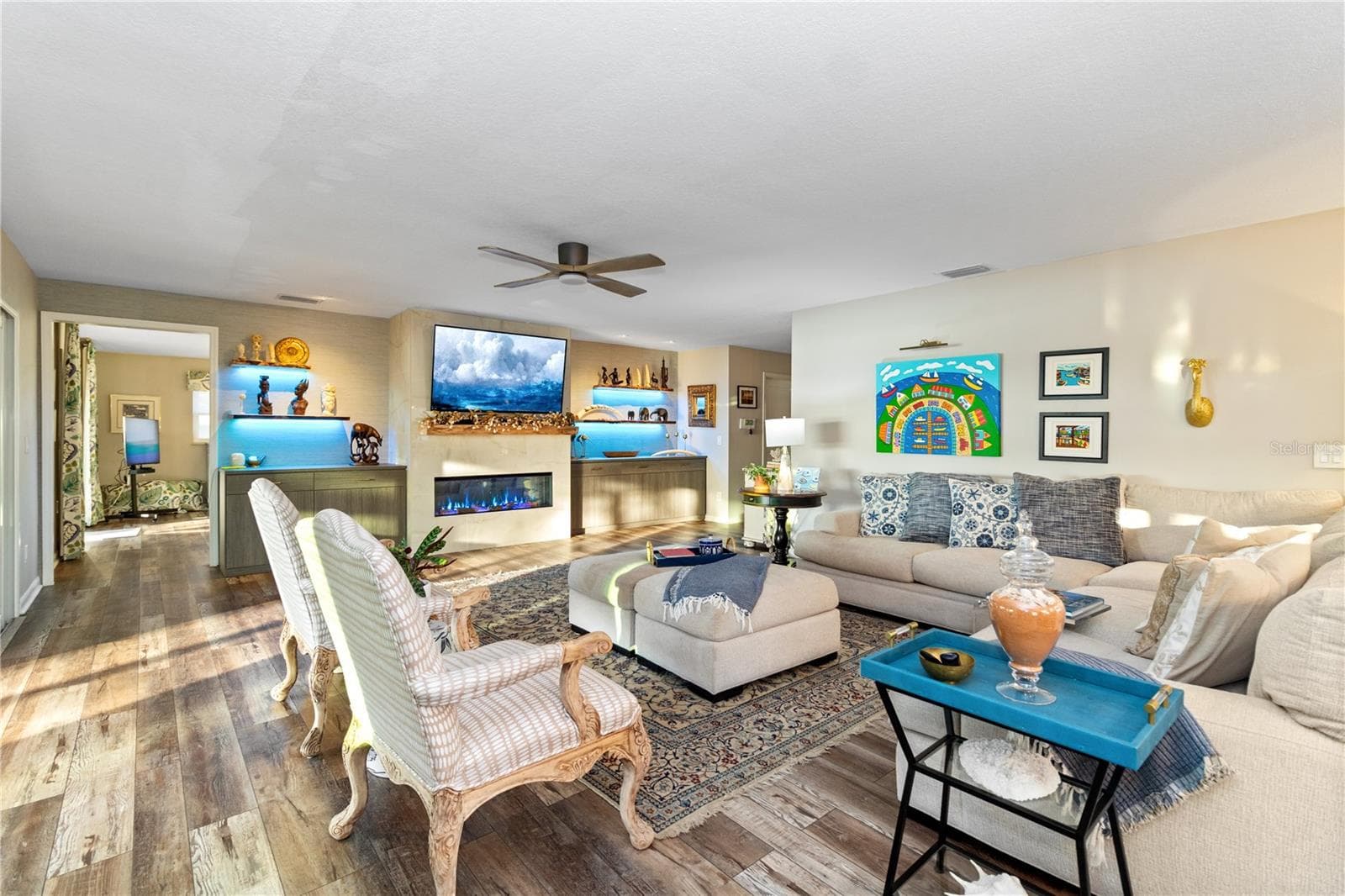 Living room - 601 LAKE PANSY DR NW, WINTER HAVEN