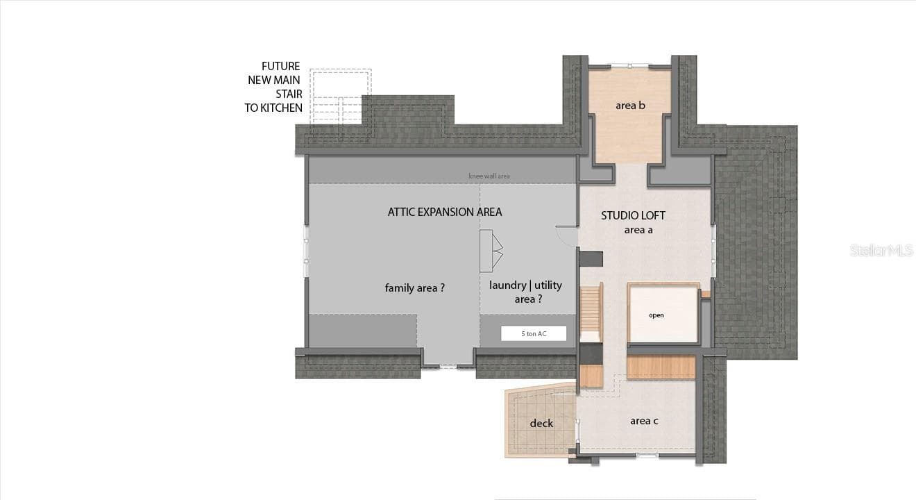 Upstairs expansion plan - SNELLS C PERRY NORTH SHORE ADD REP, ST PETERSBURG