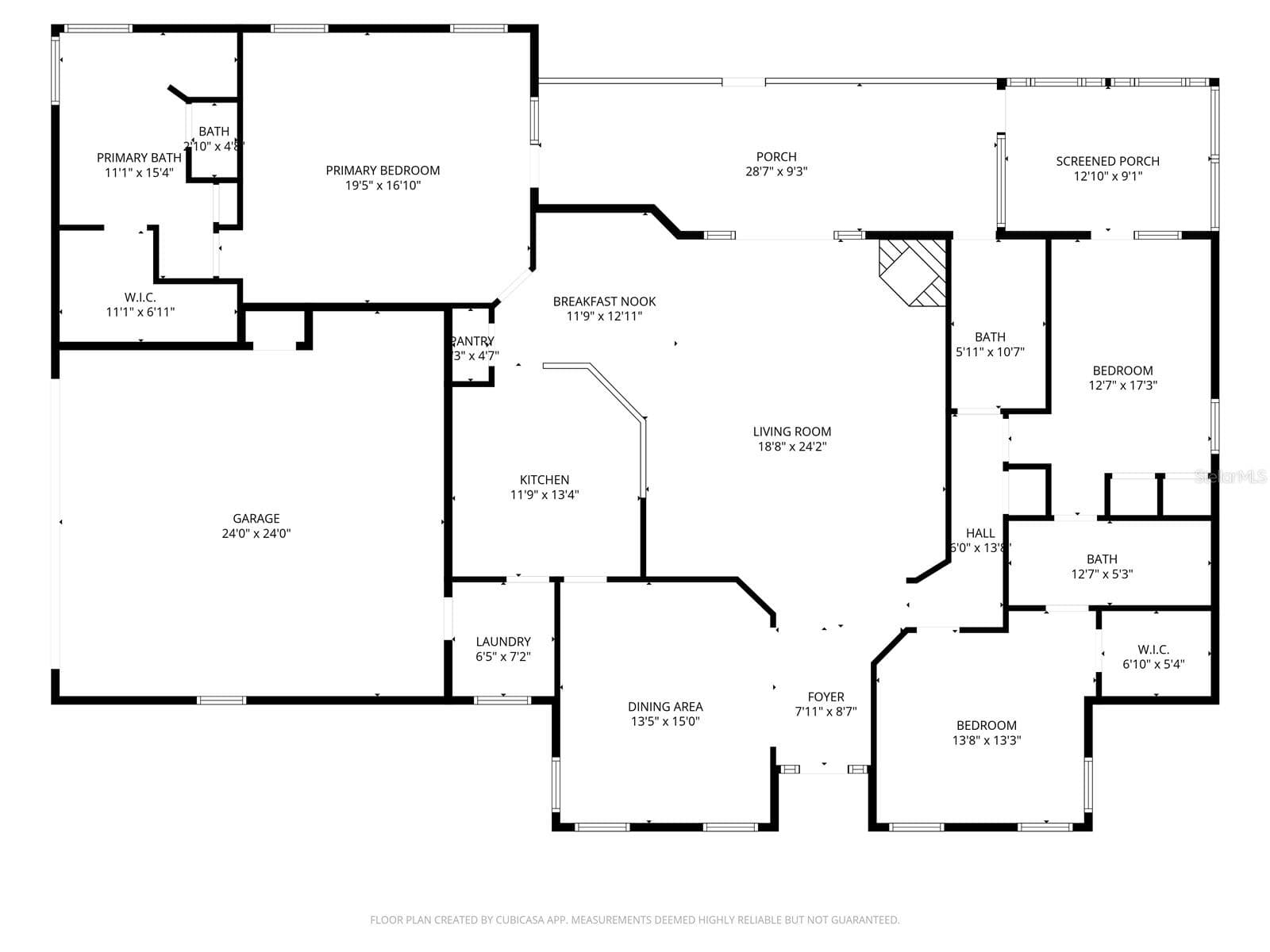 House floor plan. - 42554 MAGGIE JONES RD, PAISLEY