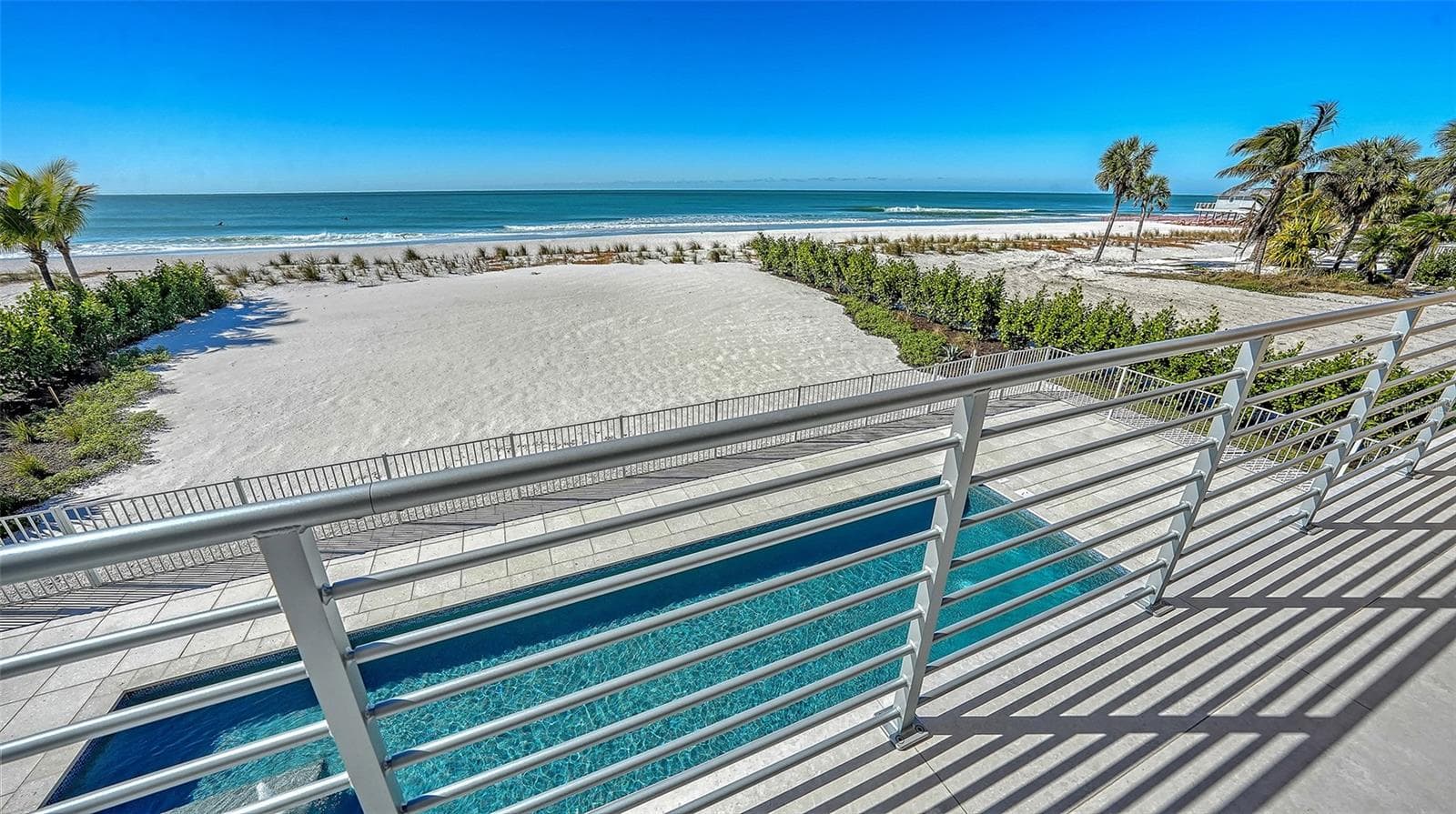 Your views from the main living floor terrace - 6489 GULFSIDE RD, LONGBOAT KEY