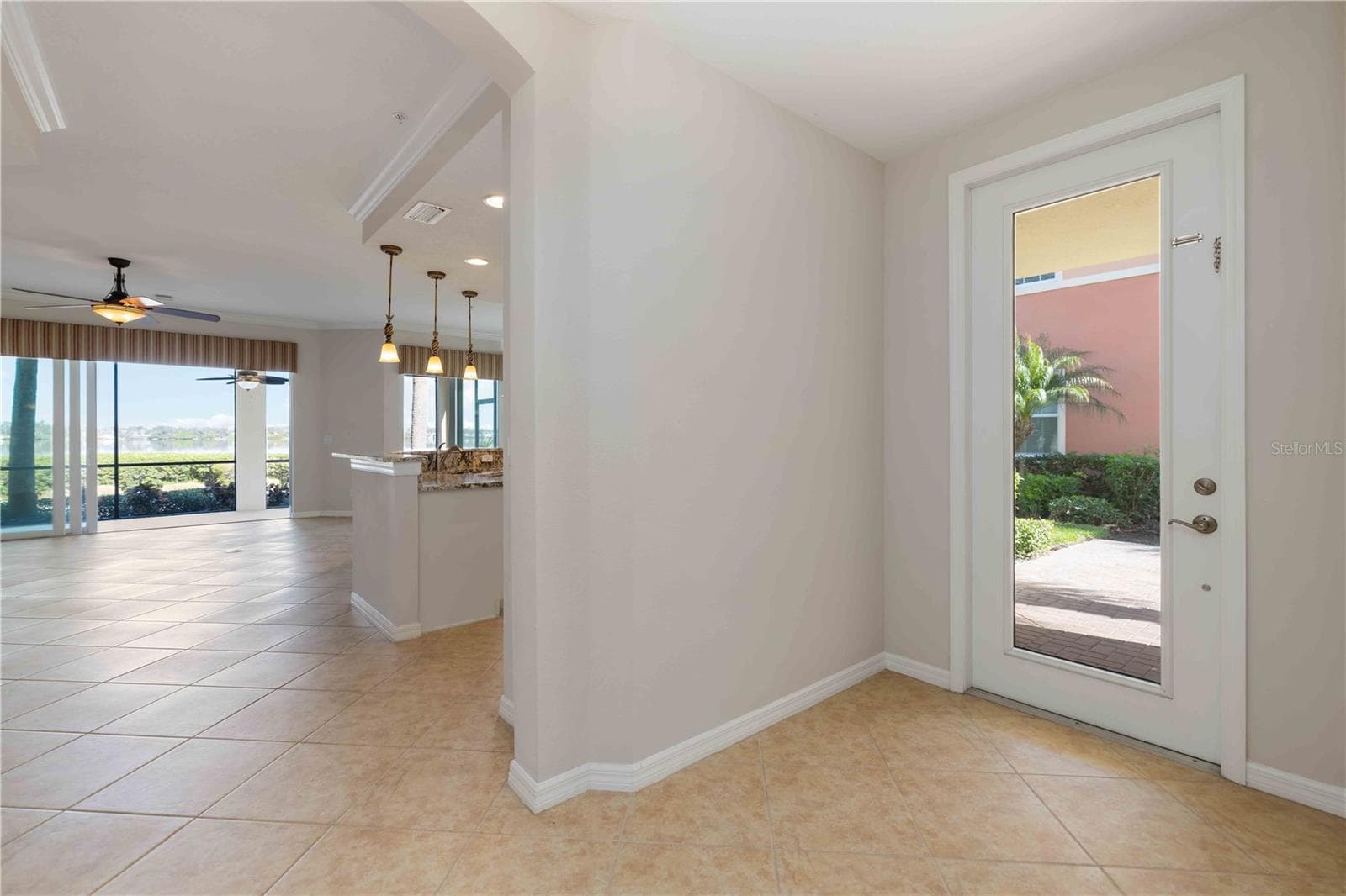 Foyer and Great Room - 1264 RIVERSCAPE ST #B, BRADENTON