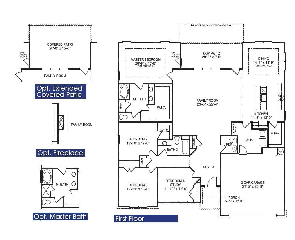 Floor Plan - 5134 Colchester Court, Catawba