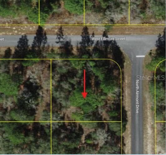 Aerial View - 6714 N AIRMONT DR, DUNNELLON