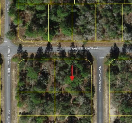 Aerial View - 6714 N AIRMONT DR, DUNNELLON