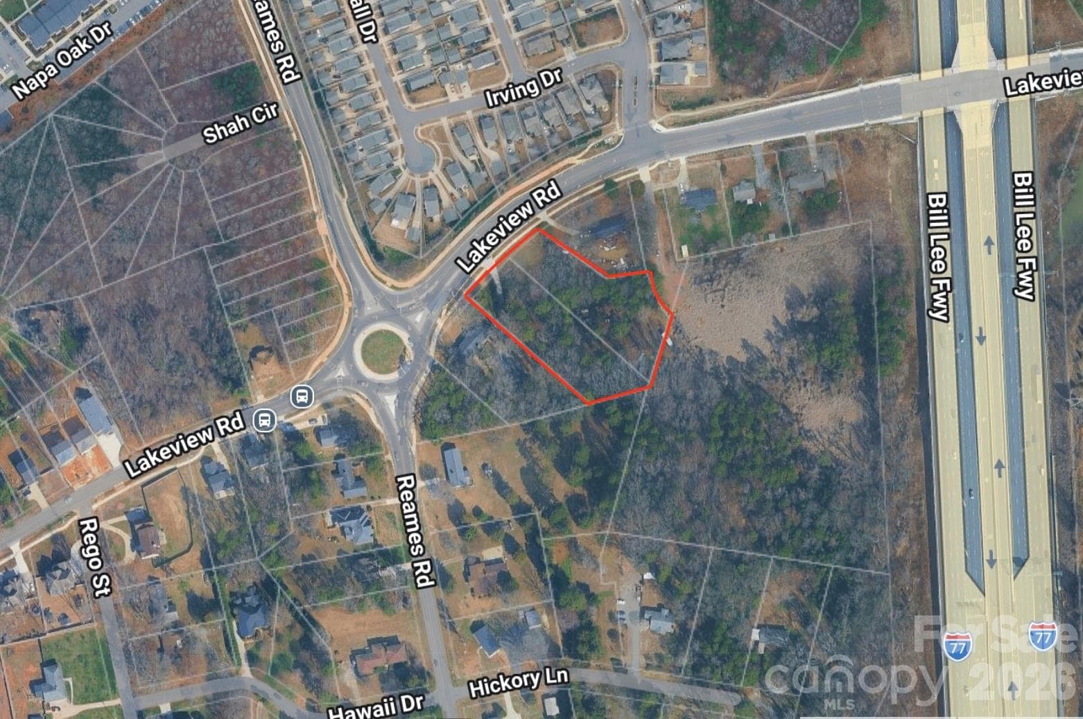 Lot lines are approximate - 0 Lakeview Road, Charlotte
