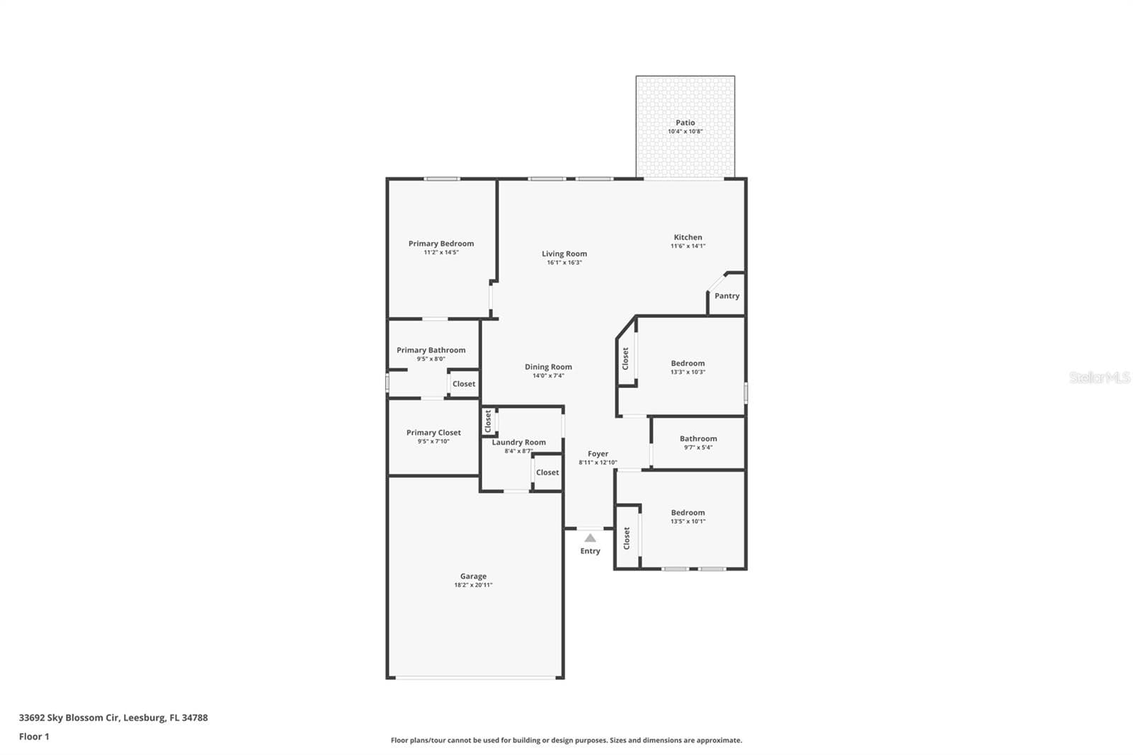 Single Family Residence at 33692 SKY BLOSSOM CIR, LEESBURG, photo 38 of 38