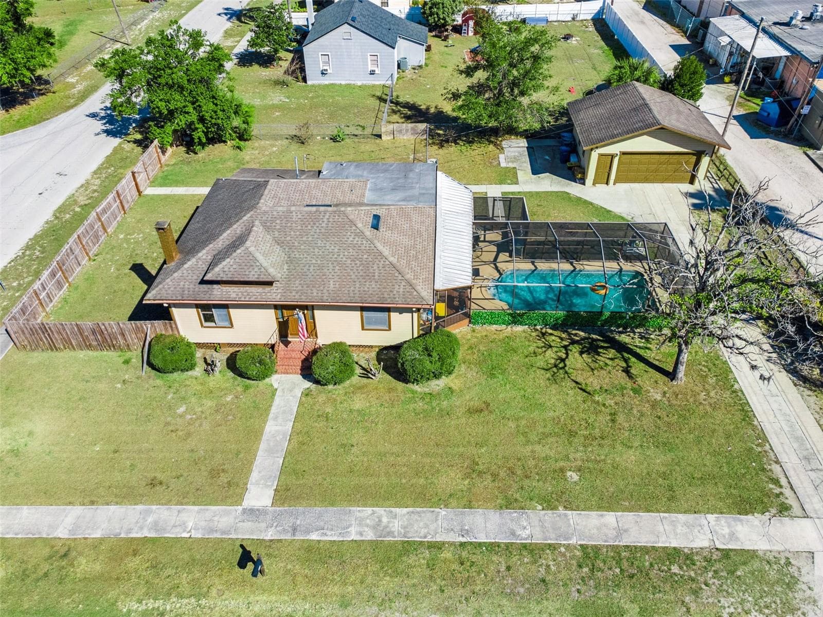 Aerial View - 116 W ARBORVITAE LN, POLK CITY