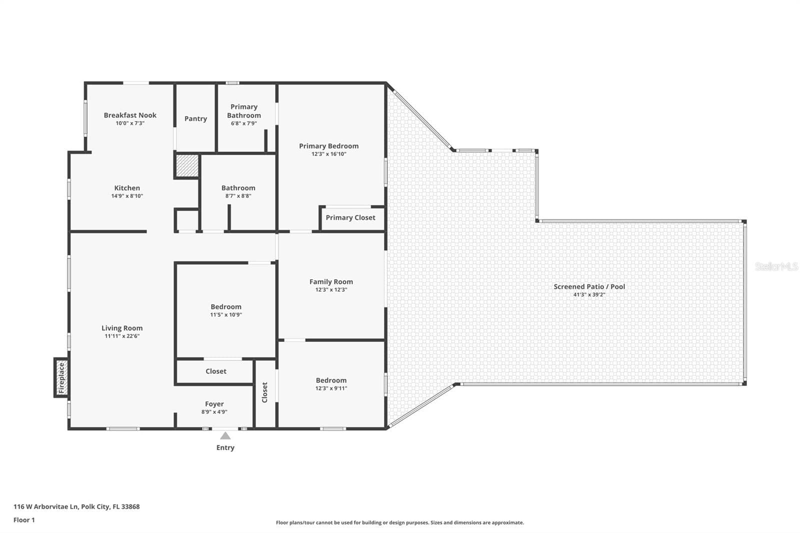 FloorPlan - 116 W ARBORVITAE LN, POLK CITY