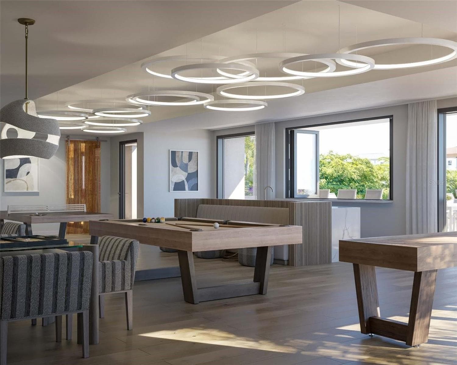 Artist Rendering Game Room - 325 GOLDEN GATE PT #701, SARASOTA
