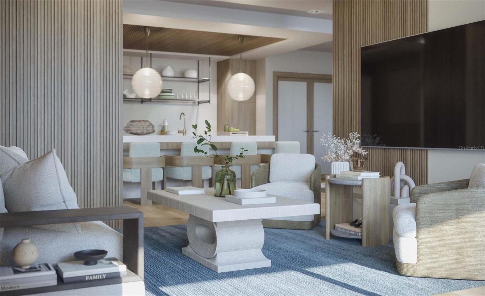 Artist Rendering Social Lounge - 325 GOLDEN GATE PT #401, SARASOTA