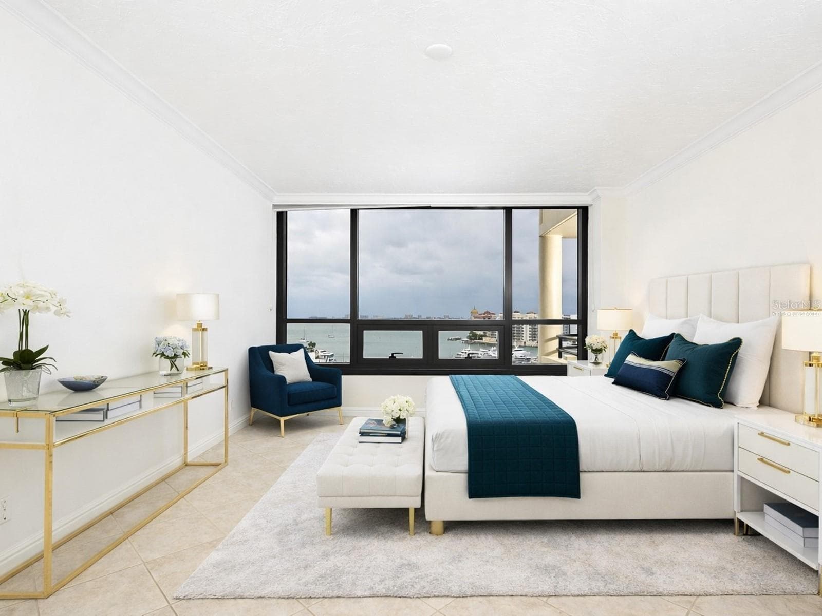 Virtually Staged Photo - 1255 N GULFSTREAM AVE #1106, SARASOTA
