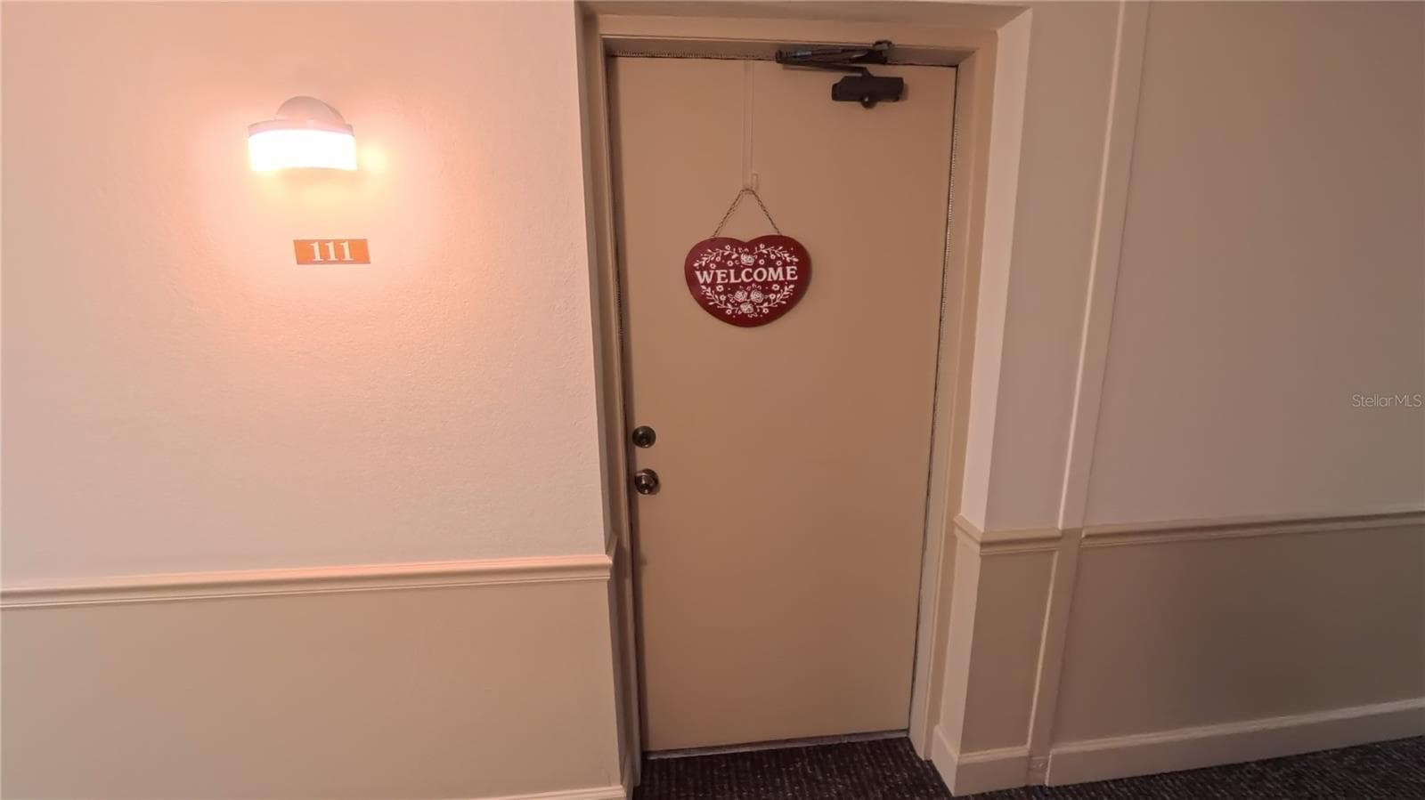 Hallway Entrance - 21300 BRINSON AVE #111, PORT CHARLOTTE