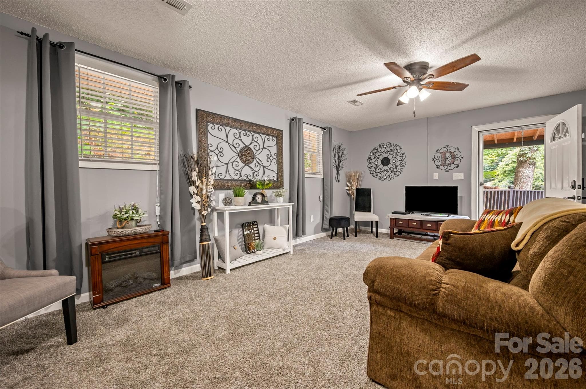 Living room area the of  the apartment - 1840 Memorial Highway, Lake Lure