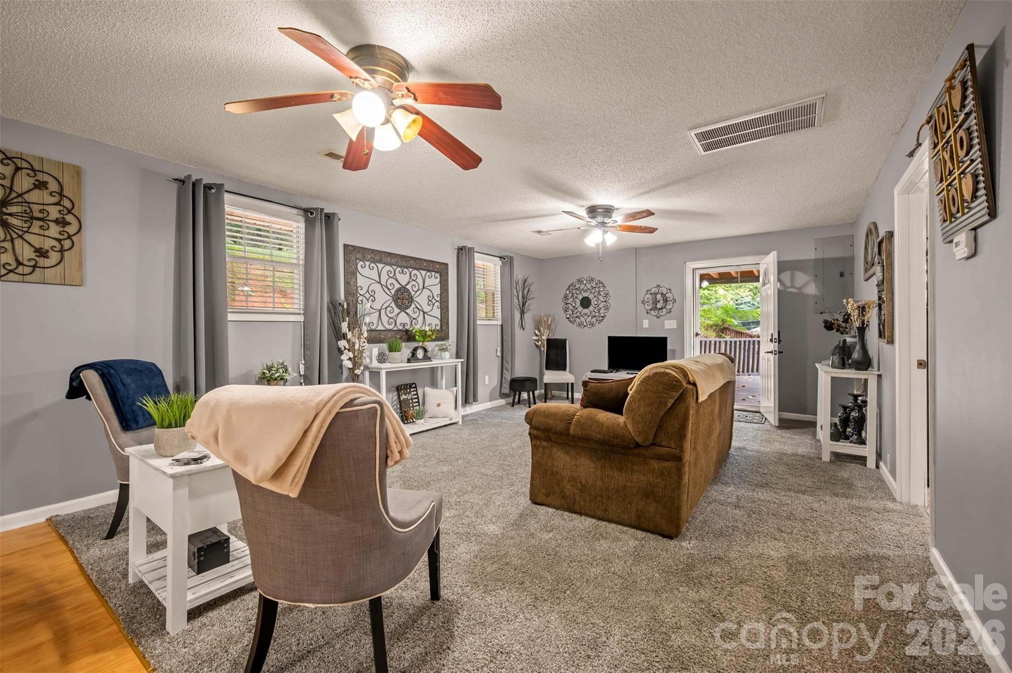 Living room area of the apartment - 1840 Memorial Highway, Lake Lure