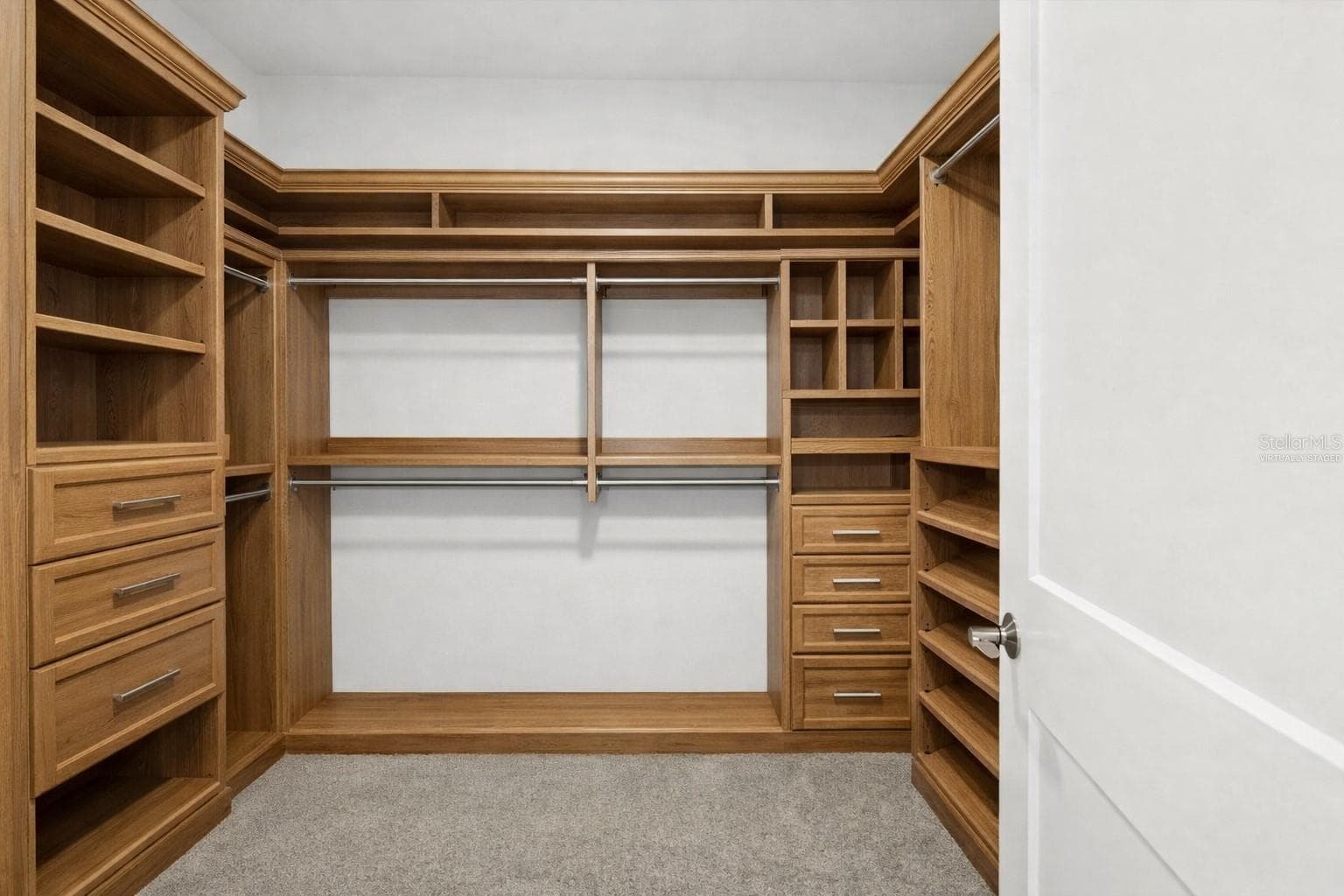 Virtually staged Primary closet - 125 ISLAND WAY #304, CLEARWATER BEACH