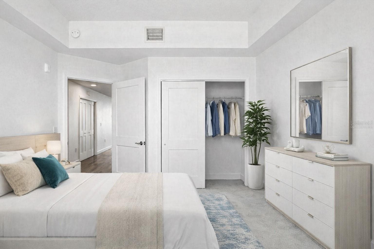 Bed 3 virtually staged - 125 ISLAND WAY #304, CLEARWATER BEACH