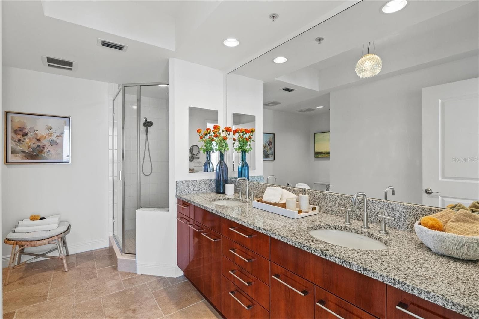 Primary Bathroom - 50 CENTRAL AVE #15A, SARASOTA