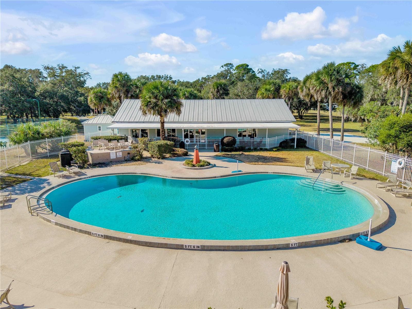View of Pool - 290 NAVAJO DR, OAK HILL