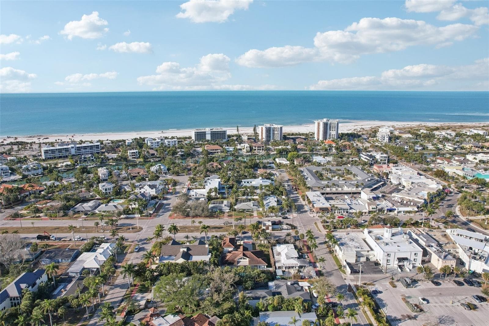 Aerial view - 125 S BLVD OF PRESIDENTS, SARASOTA