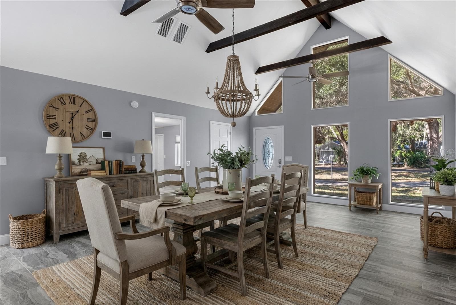 Virtually Staged Dining Room - 11870 W RIVERHAVEN DR, HOMOSASSA